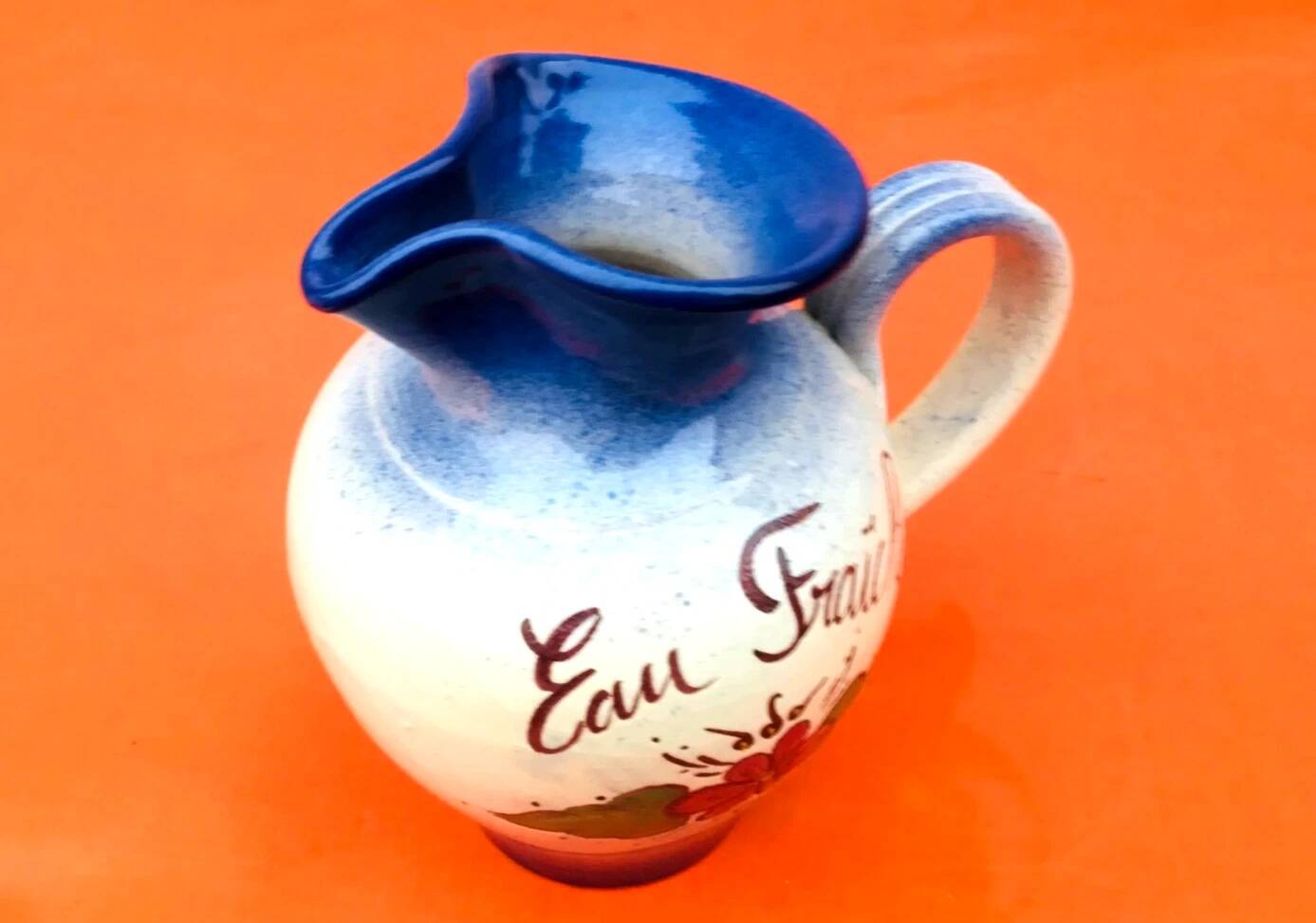Jug / Ceramic Jug of Thau Anto Marseillan
