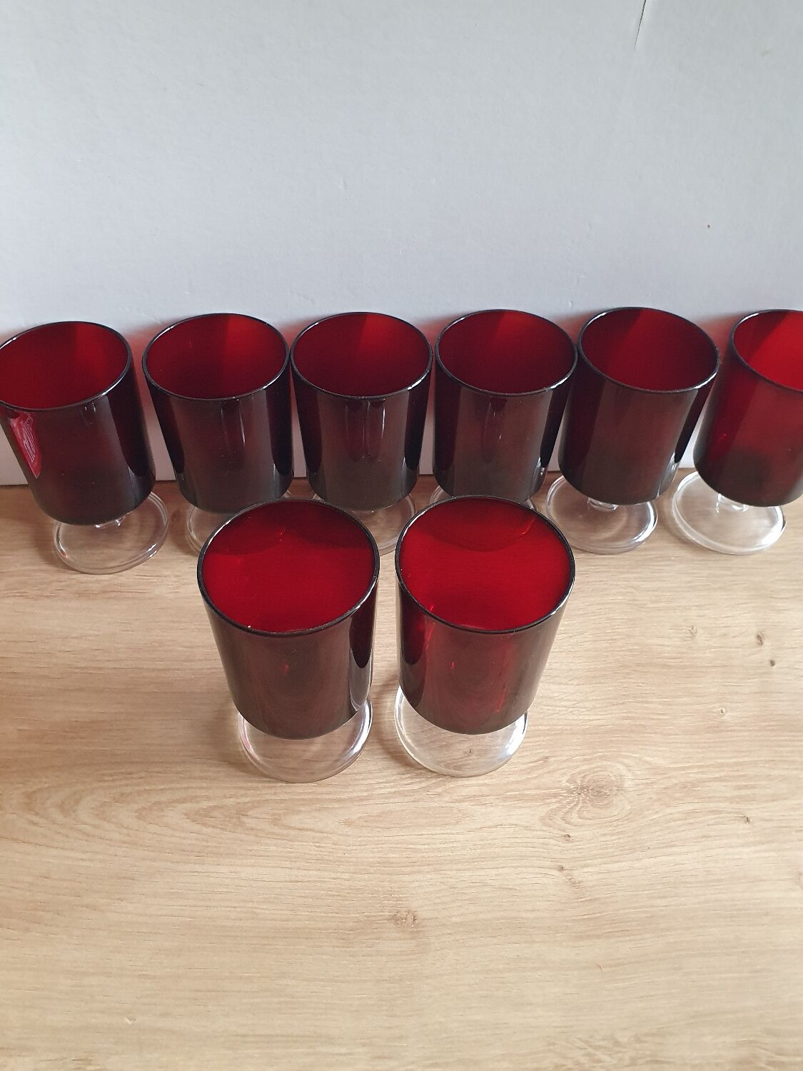 Luminarc wine glasses