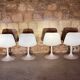 4 tulip chairs - Börje Johanson