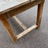 Walnut farmhouse table