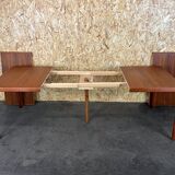 Teak dining table danish design, 60s 70s