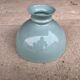 Antique glass lampshade