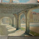Oil painting The Colonnade