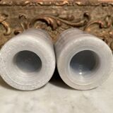 Vintage Marble Salt and Pepper Shakers