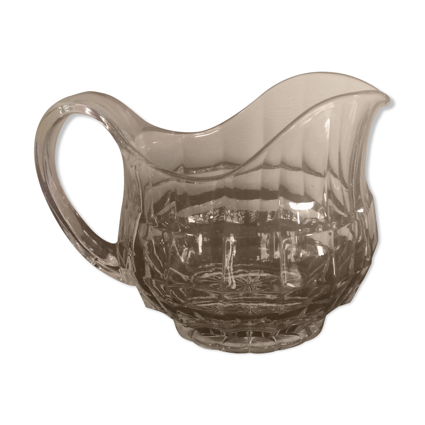 Crystal water pitcher