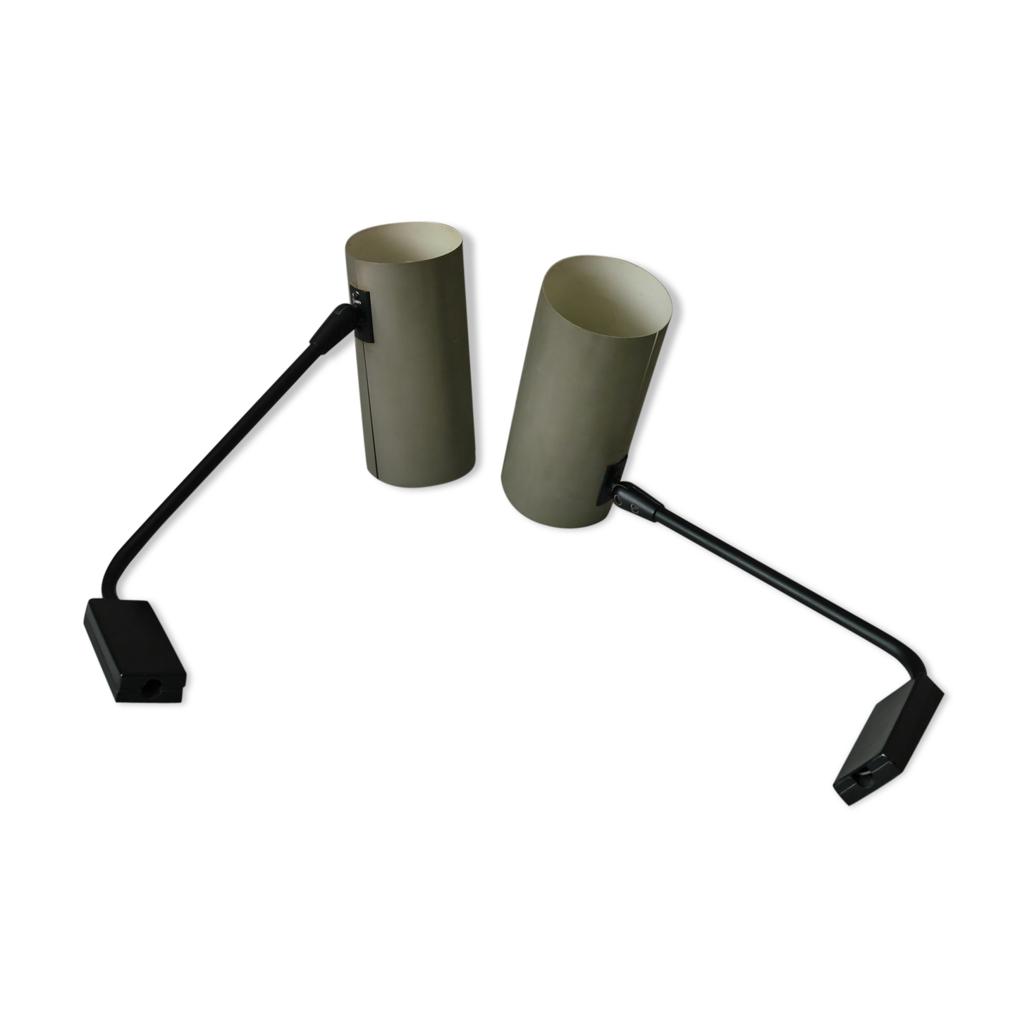Pair of articulating Lita wall lamps