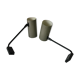 Pair of articulating Lita wall lamps