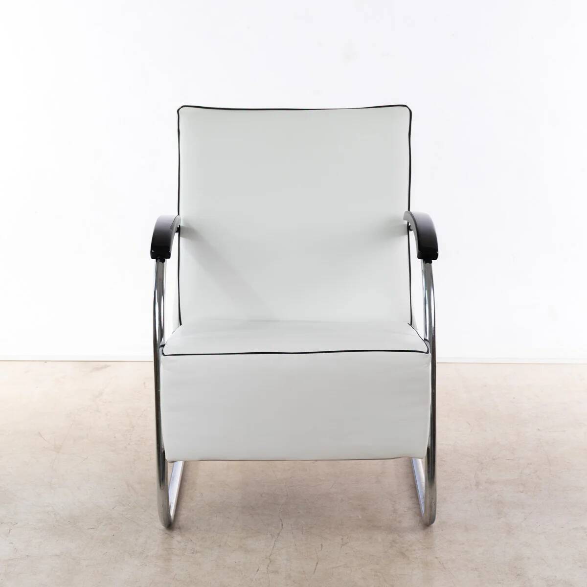 1930s Bauhaus Armchairs, Mücke & Melder, Pair of 2