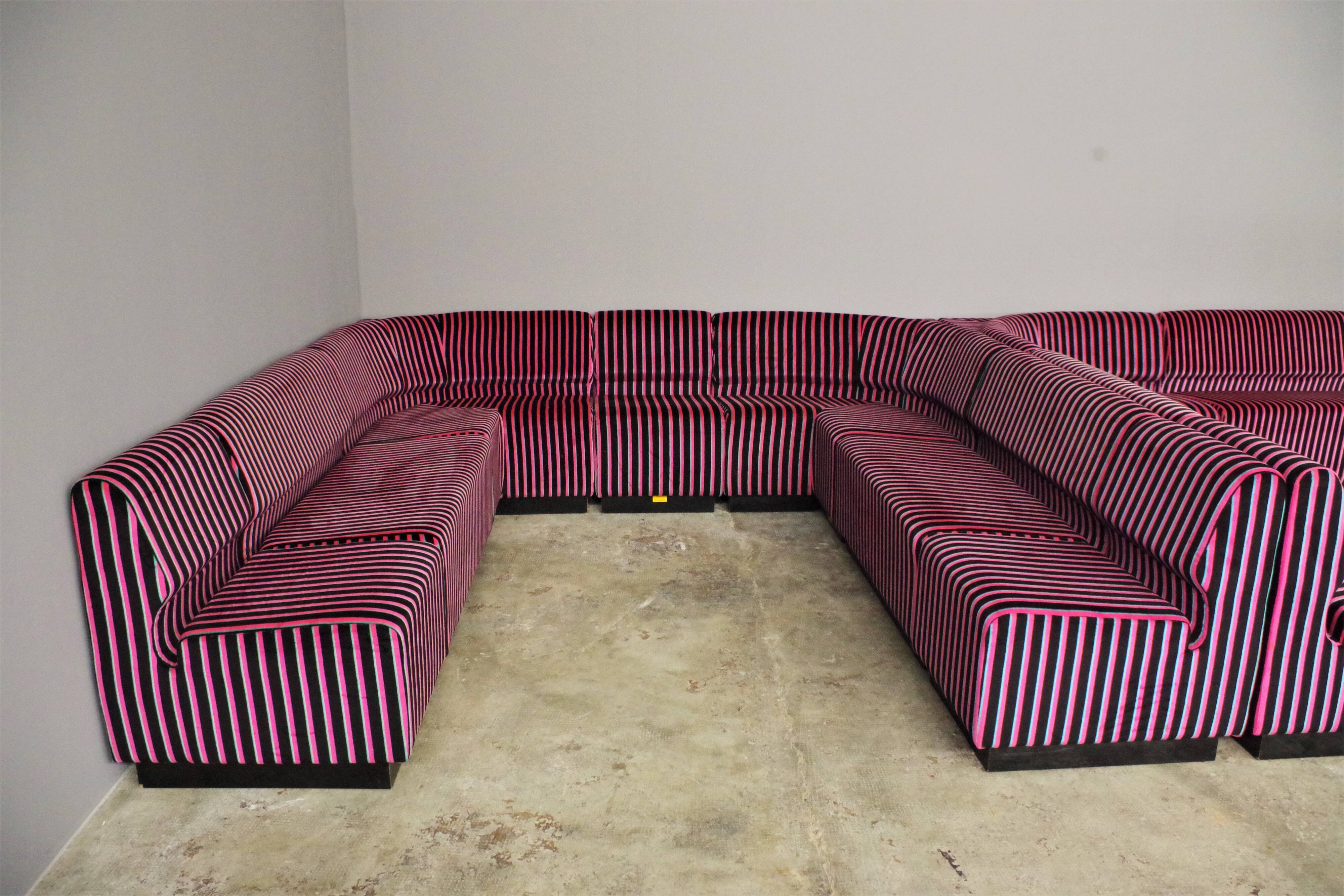 Cestari striped sofa 1995