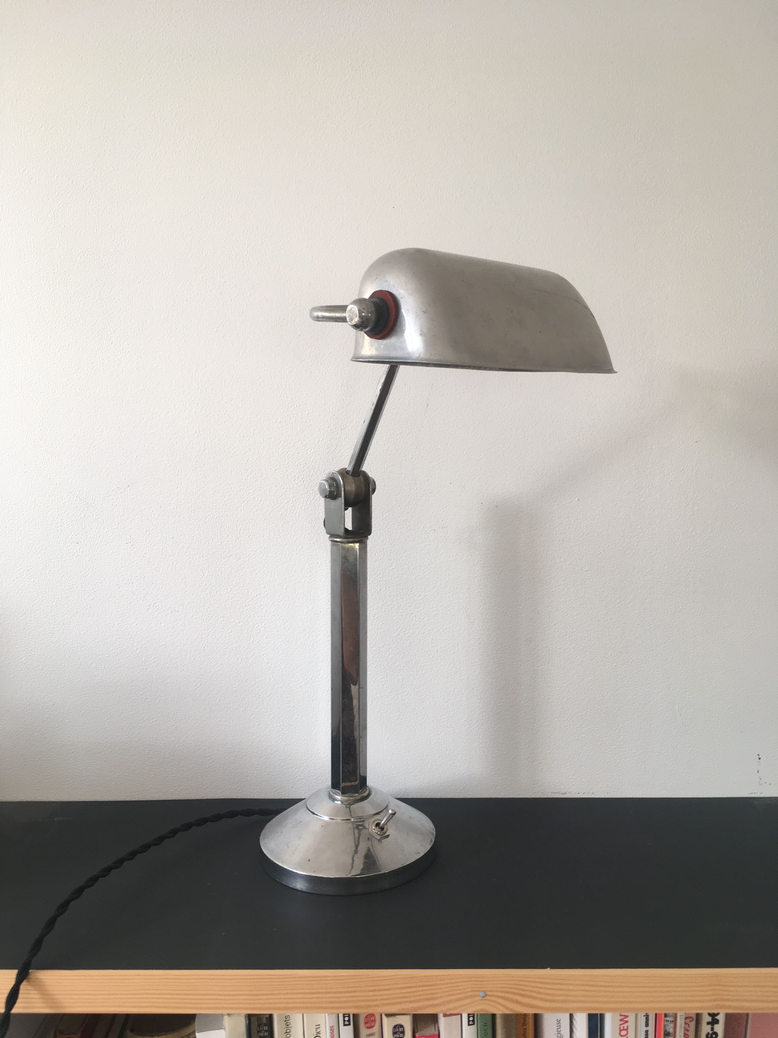Old notary lamp