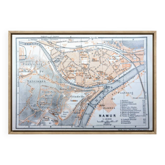 Printed in 1910, Namur, Belgium.