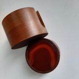 Vintage teak coaster
