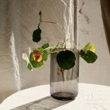 Vase mouth-blown glass 50s