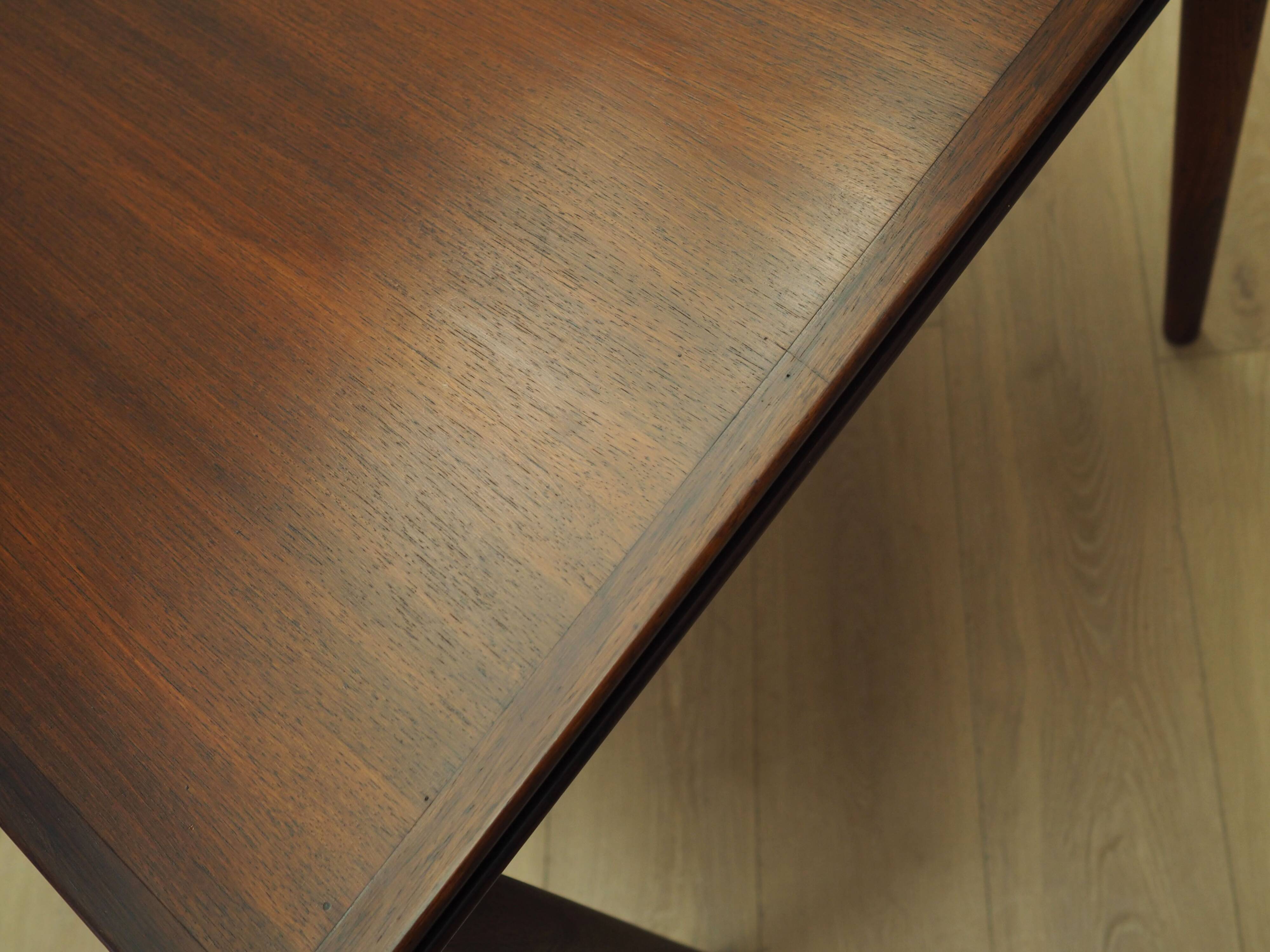 Rosewood table, Danish design, 1970s, production: Denmark