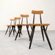 Ilmari Tapiovaara “Pirkka” dining set for Laakan Puu Finland