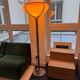 Pair of Gae Aulenti Quatrofoglio 70s floor lamps