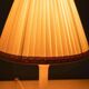 Bohemian chic natural stone table lamp, mid-century onyx table lamp.