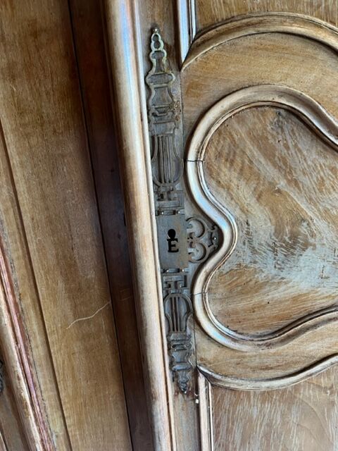 Pair of nineteenth century walnut doors