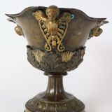 Cup holder and brass decoration