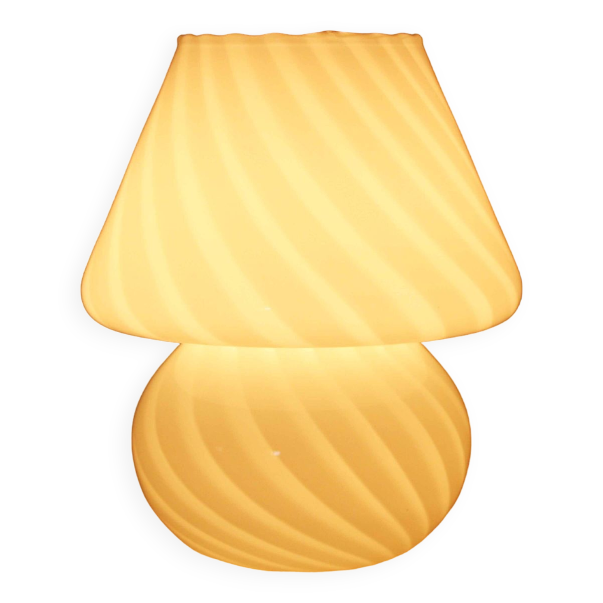Lampe à poser en verre de Murano