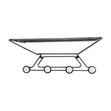 Wall-mounted coat rack, 1960s