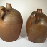 Lot of two old stoneware jugs