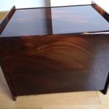 Tortoiseshell lucite magazine rack from the Christian Dior Home collection.