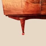 Armoire et Table de Chevet en Bois Laqué vintage - Ateliers Jacquelin