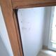 Miroir biseauté ancien bois 130 cm