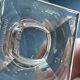 4 Vera Wang Wedgwood "Bande" collection glasses - 11 cm
