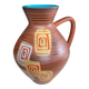Vintage ceramic vase West Germany 1970s