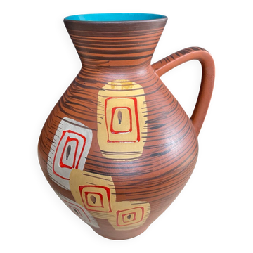 Vase vintage céramique West Germany années 70