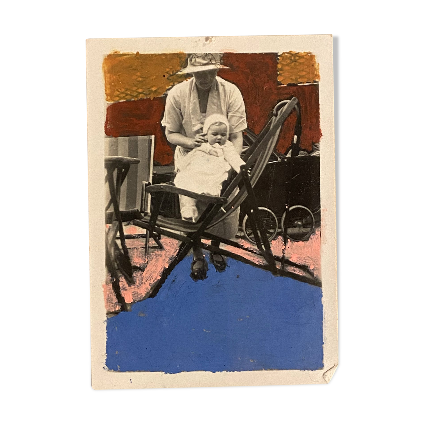 bold pastels in old photo - Brighton 1921