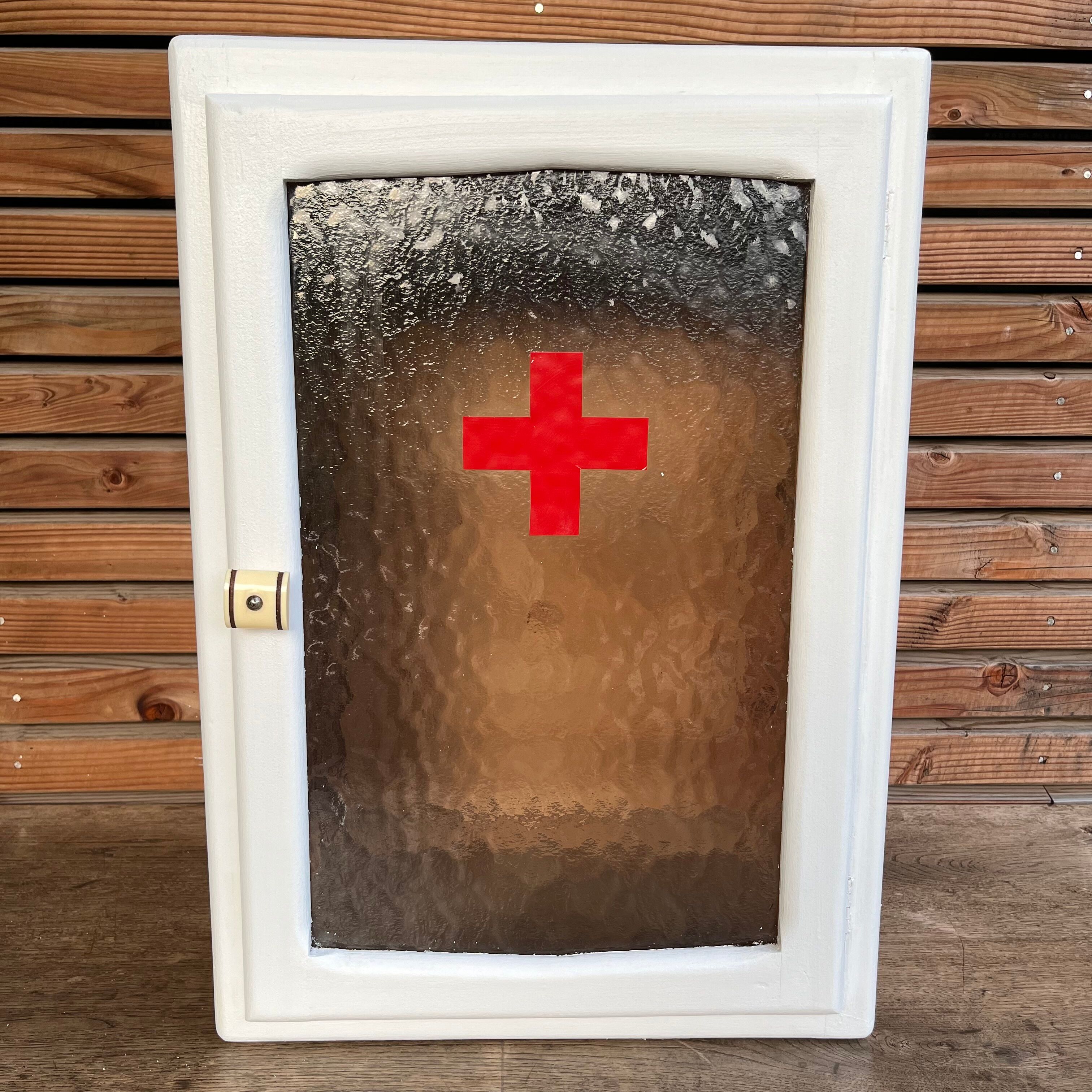 Glazed medicine cabinet