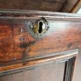 Antique 18th century Georgian oak mule chest / coffer / blanket box