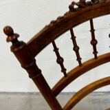 2 caned flying chairs Louis XVI