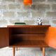 Commode vintage en teck, années 60/70