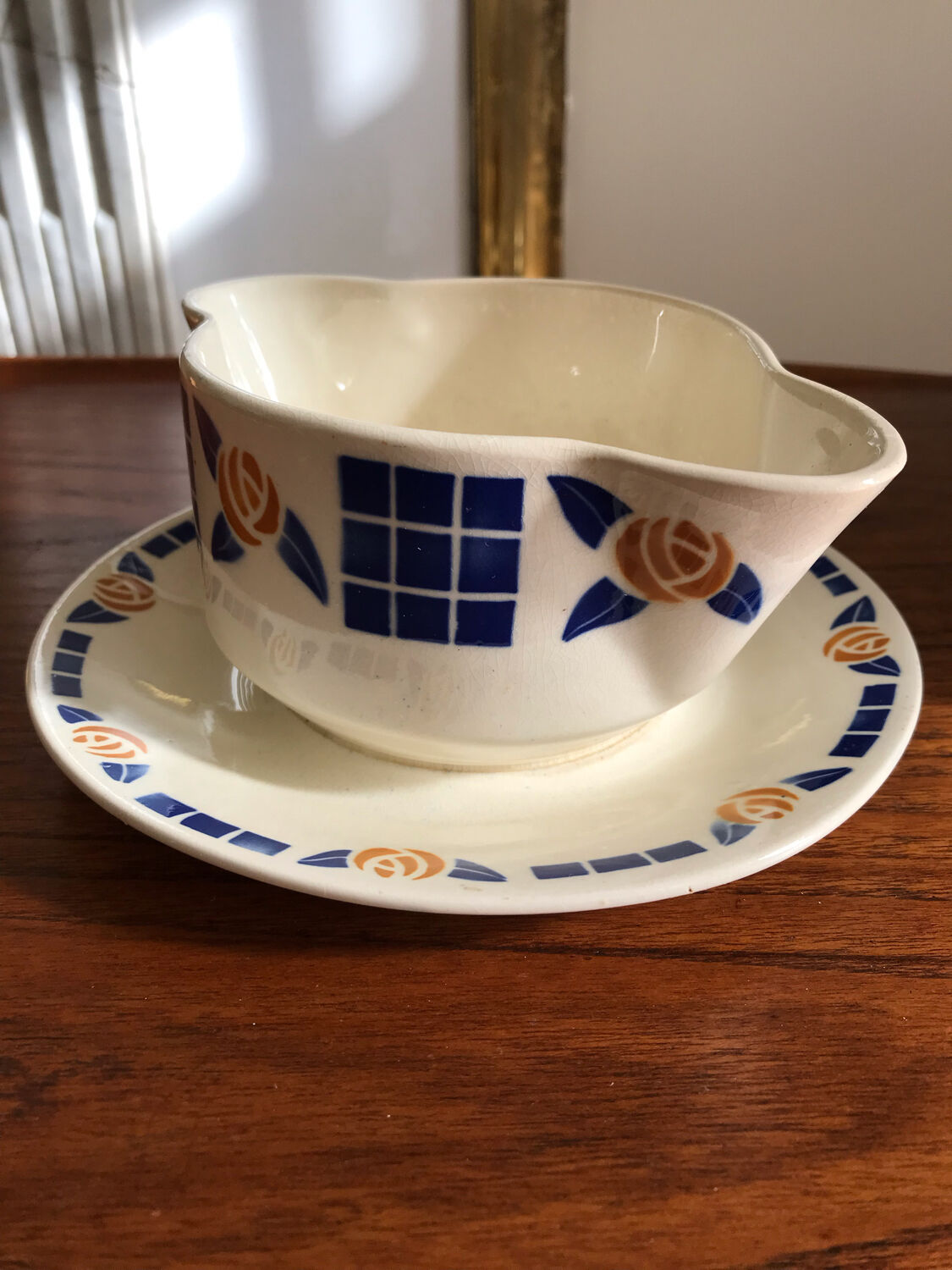 1950s sauce boat