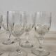 Set of 6 wine glasses Meisenthal model Emma