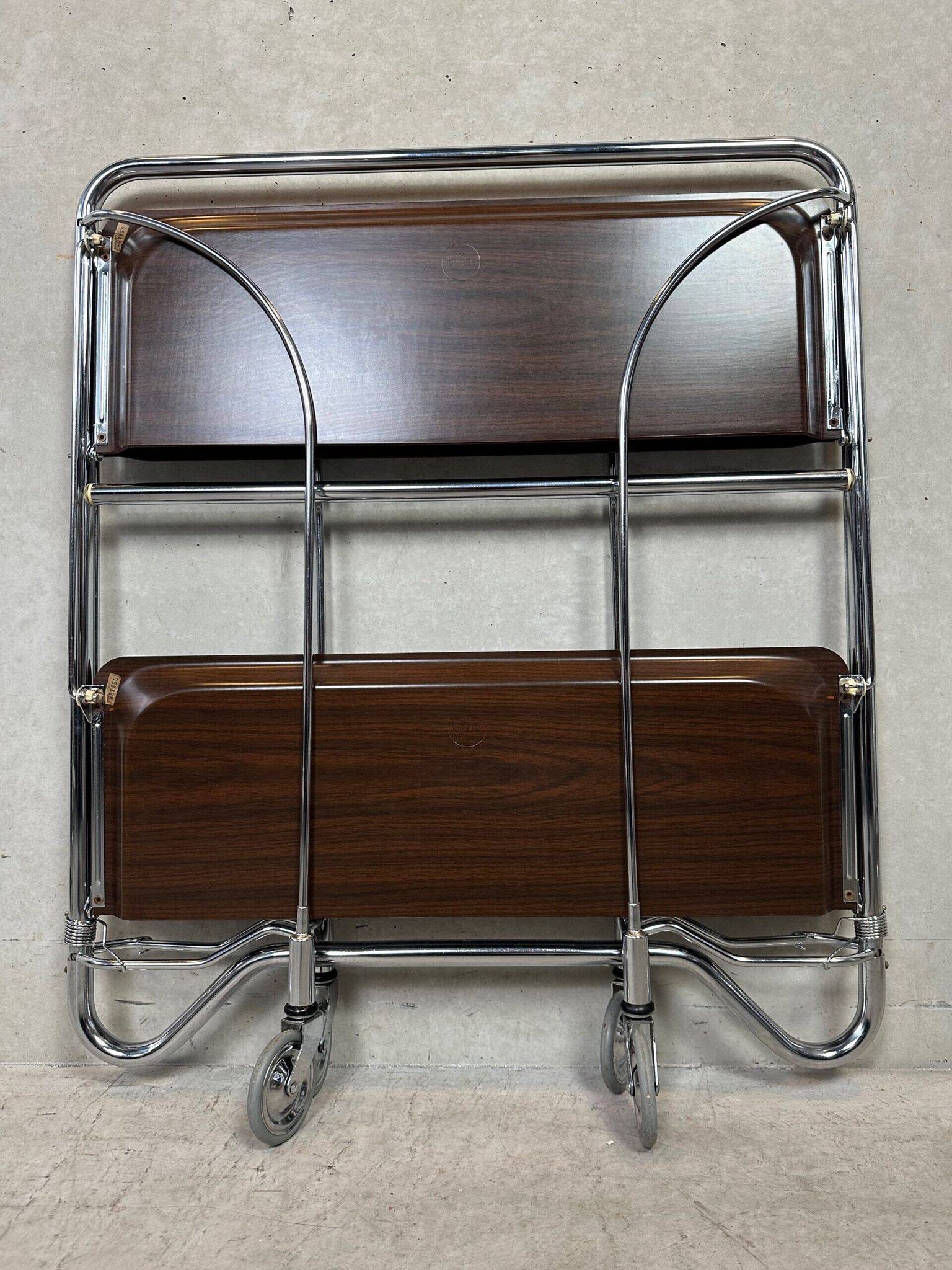 Vintage folding serving trolley – Gerlinol
