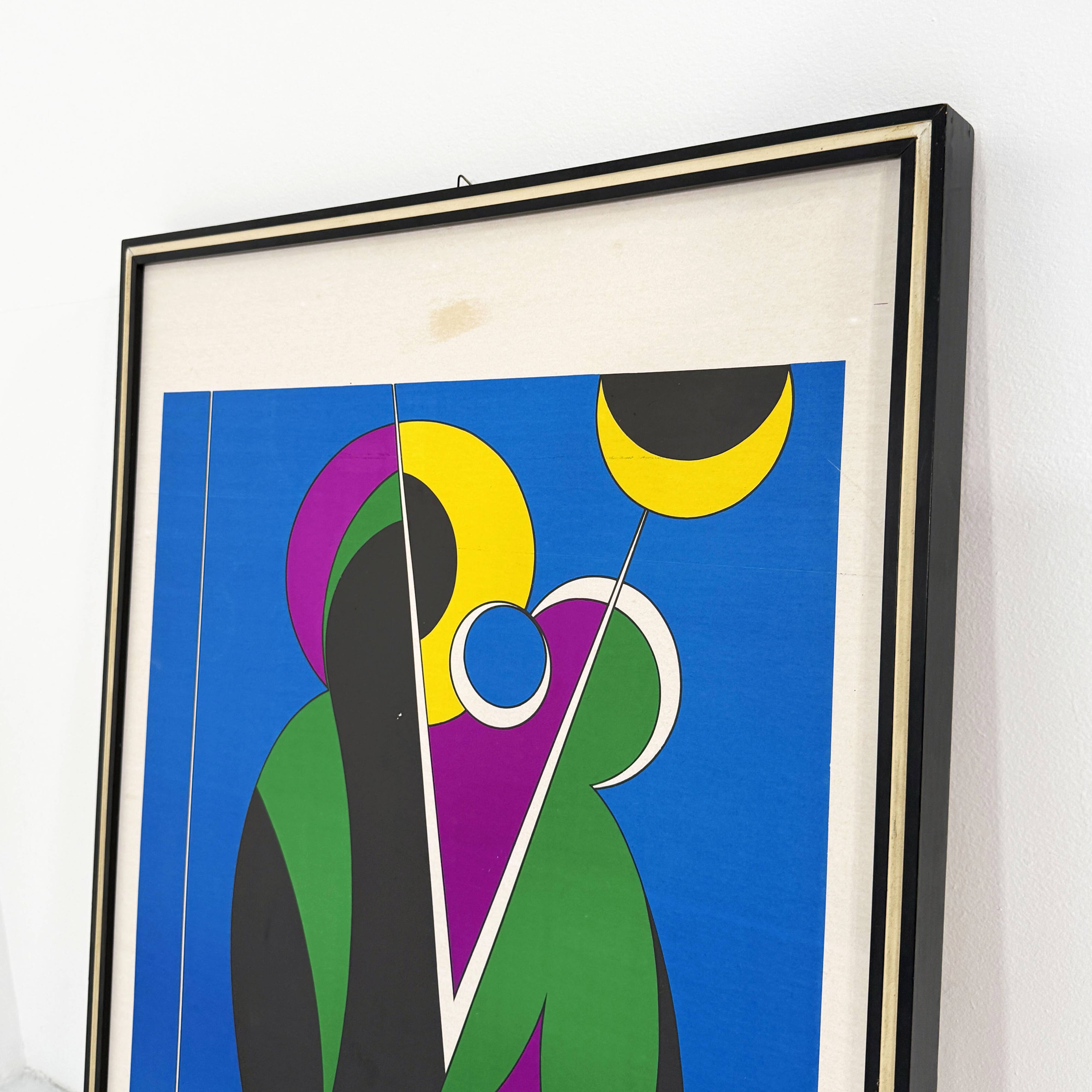 Lithograph “Natività” by Corrado Cicognani, 1970