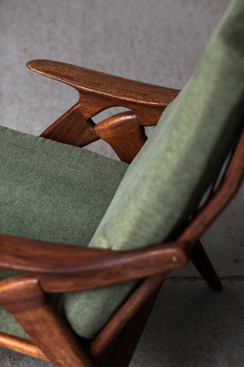 Ensemble de fauteuils de De Ster Gelderland, design hollandais des années 1960