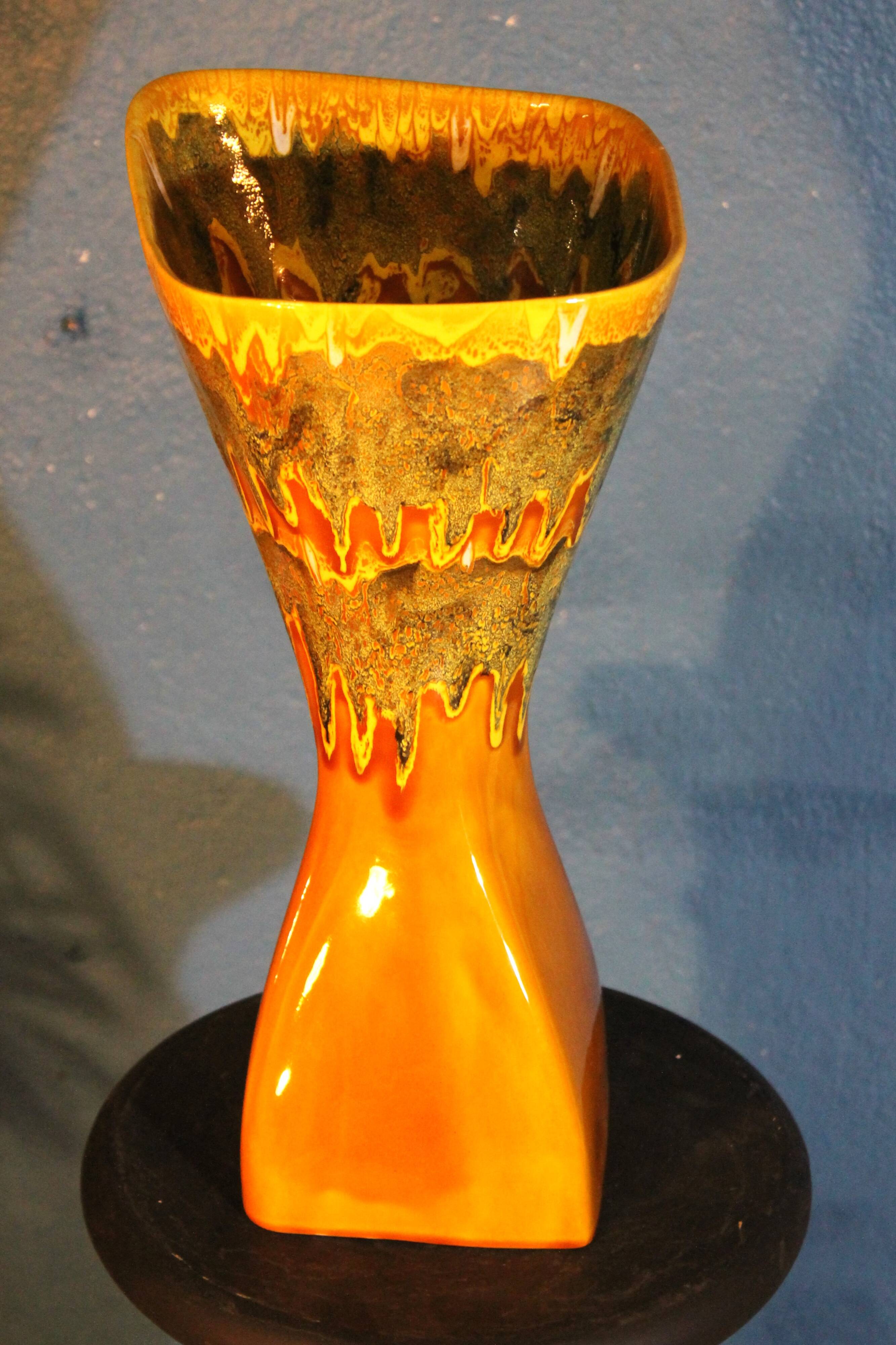 Ceramic vase "Lave" 1950s