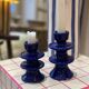 Majorelle dark blue candle holder