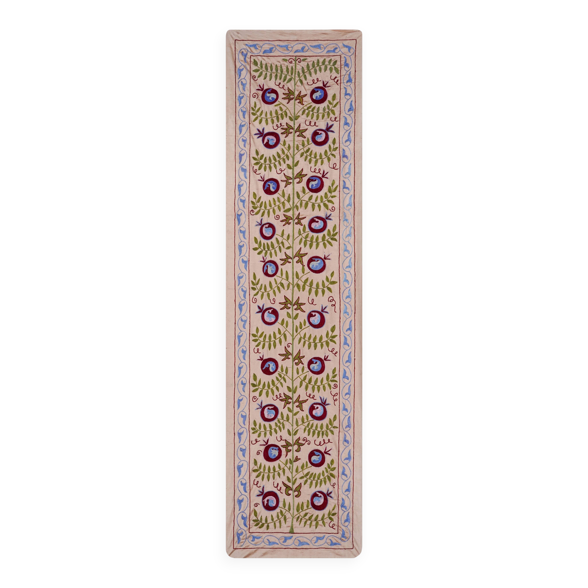 Hand-knotted rug, vintage Turkish rug 53x190 cm