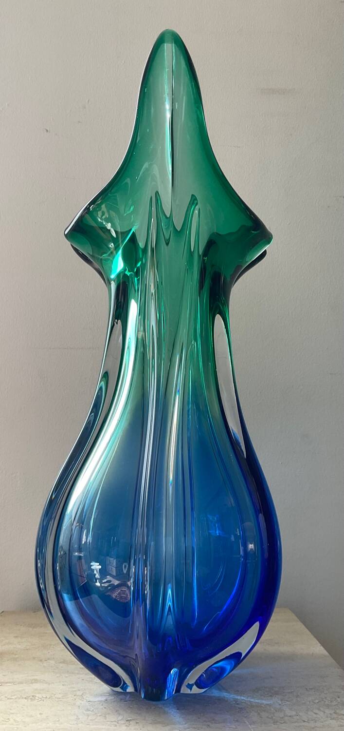 Large vintage Murano vase from the 70s