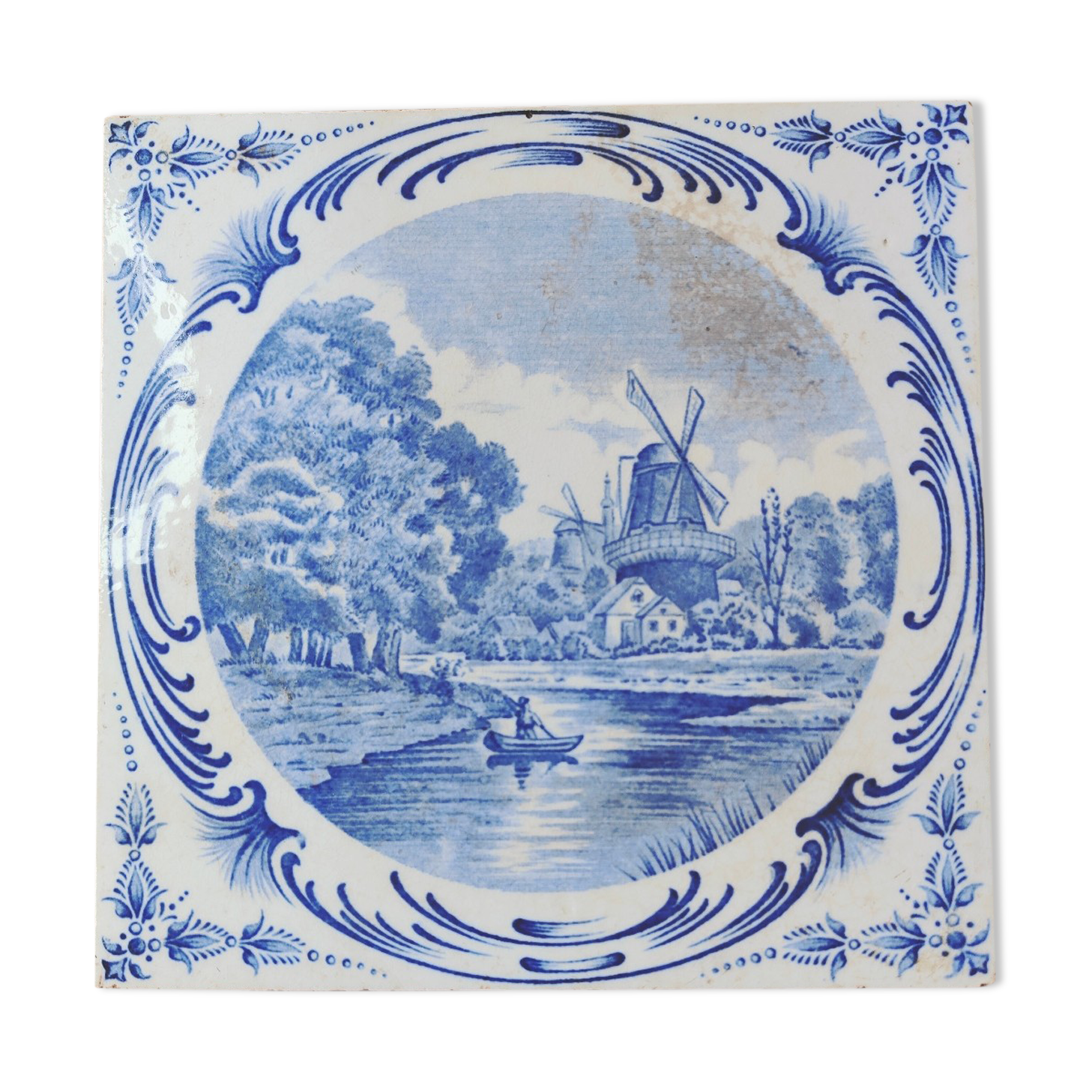 St Amand Nord Hamage ceramic tile trivet