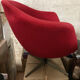 Fauteuil coquille vintage 1960