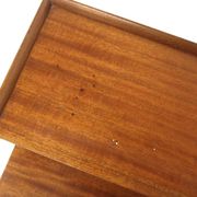 Set of 2 mahogany bedside tables, AB Martin G. Andersson, Sweden, 1940.
