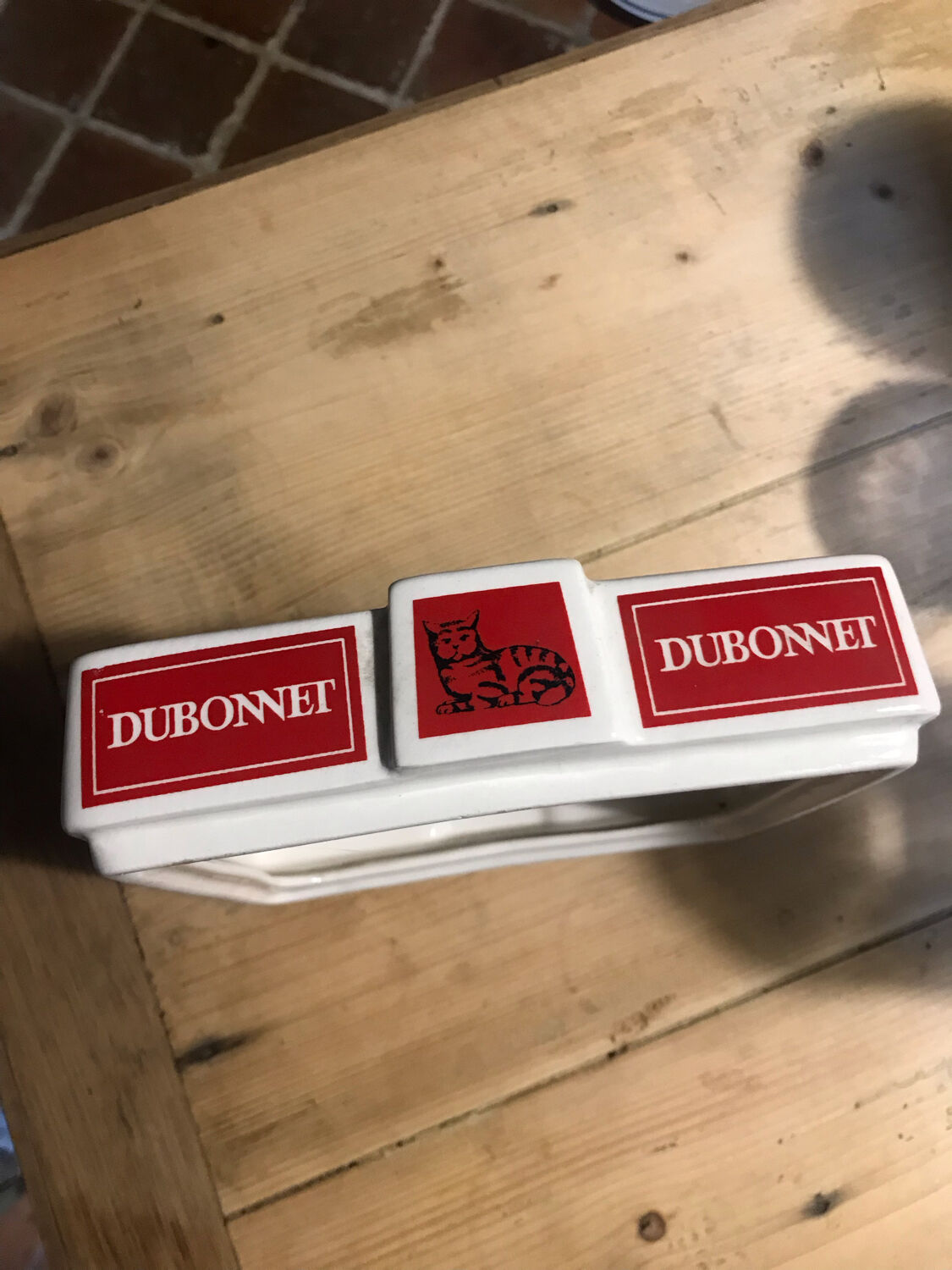 Dubonnet advertising ashtray